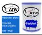 Preview: Mercedes-Benz, Spectral Blue Metallic, 593 / 5593: 500ml Lackdose, von ATW Autoteile West.